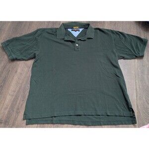 Tommy Hilfiger Polo Golf Shirt Mens Size XXL Casual Short Sleeve Green (569)